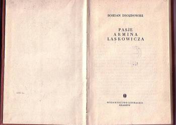 (5988) PASJE ARMINA LASKOWICZA – BOHDAN DROZDOWSKI