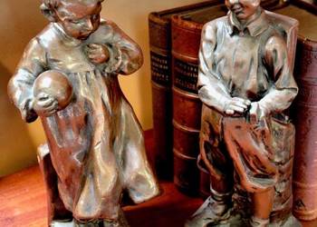 WYPRZEDAŻ  rzeźby prototypy (wzorzec) sygnowane Belgia pocz.XXw 390zł/szt.