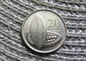 Ghana 20 Pesewas 2007r