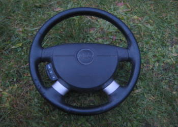 Kierownica z poduszką Chevrolet Lacetti daewoo Nubira j200 skórzana