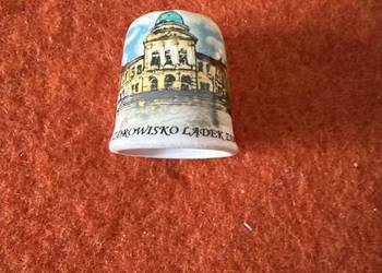 Naparstek Uzdrowisko Lądek Zdrój, ceramiczny, kolekcjonerski