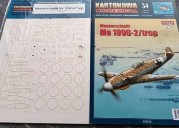 Me-109G-2/trop Kartonowa kolekcja