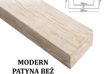 Belka Modern  20x13 cm Patyna Beż