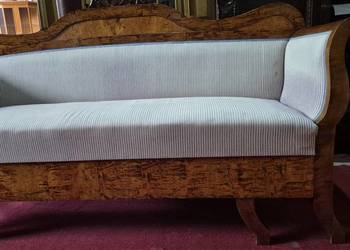 Stara sofa stylowa biedermeier antyk ze Szwecji siedzisko do gabinetu