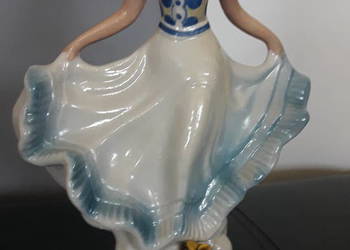 Figurka porcelanowa tancerka Steatyt Zygmunt Buksowicz PRL