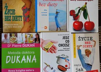 Zestaw 6 książek -Jak schudnąć z dietą i bez diety Zestaw 6 książek -Jak schudnąć z dietą i bez diety