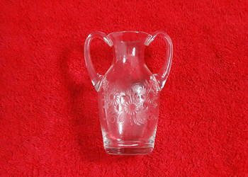 Elegancki Szklany Wazonik – Amfora z Grawerem "Thomas"