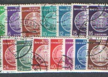 Zn. Opłat NRD Mi 1 - 12, 4 - 6 kas 1954