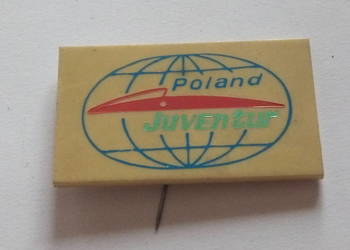 Przypinka Juventur lata 70-te PRL