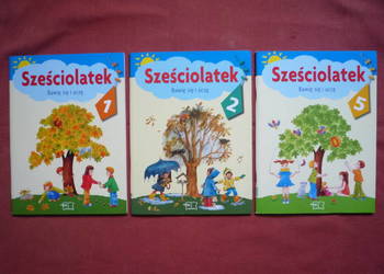 Sześciolatek Bawię się i uczę cz. 1, 2 i 5 MAC Edukacja