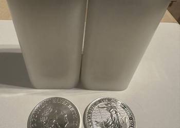 Srebrne monety bulionowe