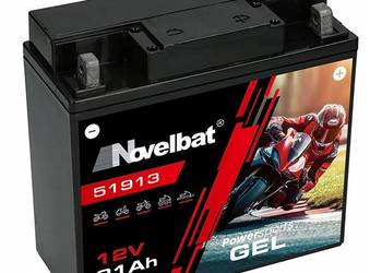Akumulator Novelbat GEL 51913 21Ah 300A +P
