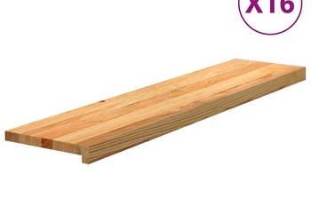 vidaXL Stopnie schodowe, 16 szt. brązowe 110x30x2cm(SKU:3282999)