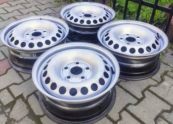 4x 16" FELGI STALOWE 5x112 ET51 6,5J VW T4 wzmacniane BUS VAN transporter