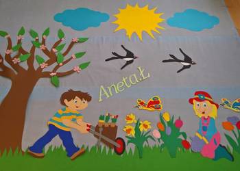 Dekoracje wiosenne z brystolu tel: 504-102-444