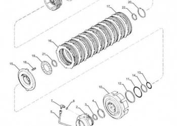 New Holland T6090 Piasta 235913A3