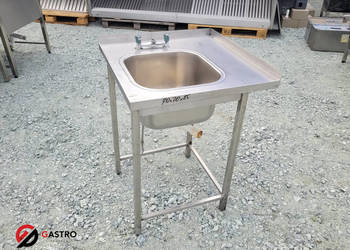 Zlew gastronomiczny 70x70x85 cm
