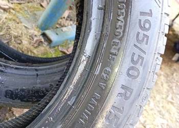 Opony letnie 195/50 R 15  5 lat ścięty bok