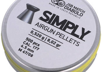 Śrut JSB Simply Middle Match 4,50 mm 0,520 g