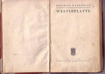 (2647) WESTERPLATTE - MELCHIOR WAŃKOWICZ