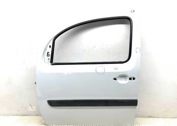 DRZWI LEWY PRZÓD RENAULT KANGOO II Minivan BIAŁY