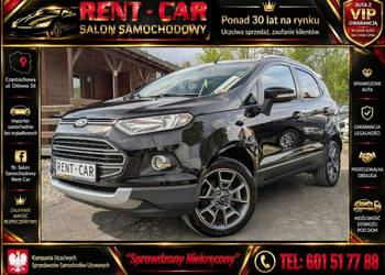 Ford EcoSport 1.0i*125PS*OPŁACONY*Bezwypadkowy*TITANIUM*Navi*Serwis*VIP GW…