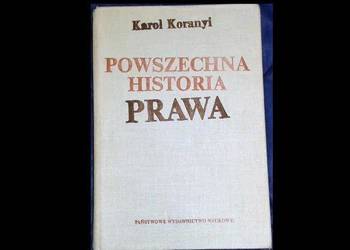 Powszechna historia prawa - Karol Koranyi
