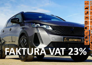 Peugeot 5008 GT kamery Skora Nawi blis HAK masaze ACC sam parkuje EL.KLAPA…