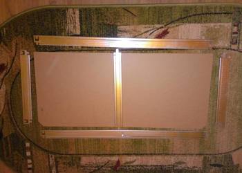 Półka regał metalowy elementy obramowania wspornik płyta ocynk 90x40cm