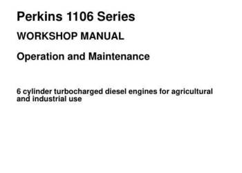 Perkins 1103 1104 1106 instrukcja napraw silnik PL Perkins 1103 1104 1106 instrukcja napraw silnik PL