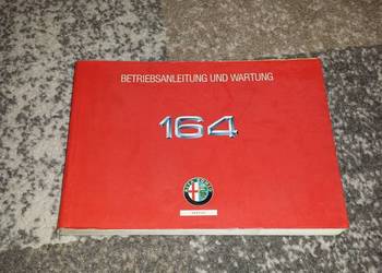 Alfa romeo 164 instrukcja obsługi i konserwacji