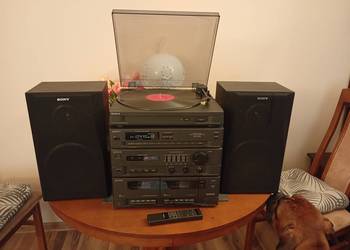 Wieża Sony z Adapterem