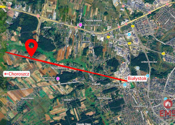 Sprzedam działka Choroszcz Białostocka 10600m2