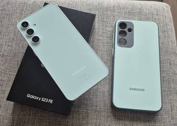 Samsung Galaxy S23 FE piękny miętowy kolor Idealny stan