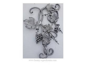 Elementy kute metalowe rozeta 4