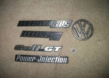 VW Golf GT , Golf C , Derby Znaczki