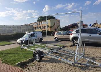 Przyczepa reklamowa pod baner Przyczepa reklamowa pod baner