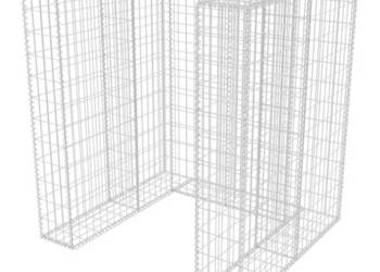 Gabion do osłonięcia kosza na śmieci 110x100x120 cm WM-142558