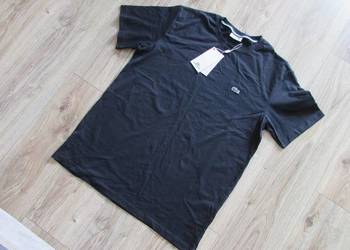 T-shirt koszulka Lacoste męska czarna r. XXL