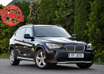 BMW X1 2.0d(143KM)*Welur*Klimatronik*Reling*Parktronik*I Wł*Alu17"ASO I (E…