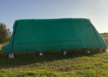 Fliz ochronny 9,80x12,50 m - włóknina 140g/m2 na SŁOMĘ SIANO