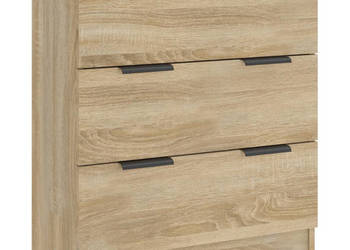 Szafka dąb sonoma 60x30x70 cm materiał drewnopochodny WM-811073