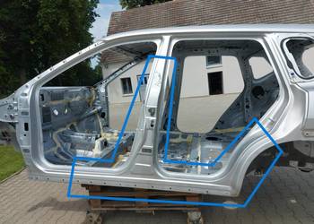 Nissan X-TRAIL T33 IV 2023r próg słupek lewy środkowy łuk zejście błotnika