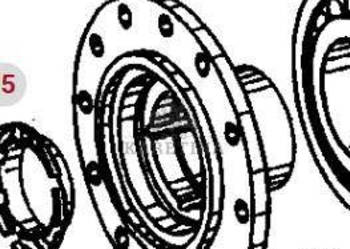 Fendt Favorit 514 Pokrywa CZĘŚCI F395301020220