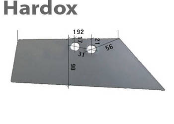 Lemiesz przedpłużka HARDOX 969092/P części do pługa KRONE