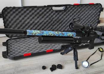 Kral Shadow 5,5 PCP + sprężyna Tuningowa, luneta + montaż