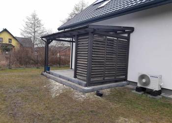 Zabudowy Tarasow poliweglan zadzaszenie