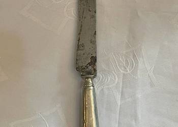 Posrebrzany nóż z Gwiazdą Dawida Posrebrzany nóż z Gwiazdą Dawida