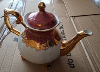 Czajniczek porcelanowy PRL