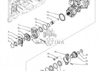 New Holland T6070 Zawór przelewowy 84484616